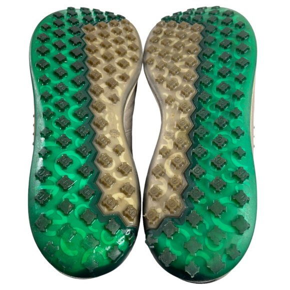 Ecco Men's Biom Yak Brown/Green Yak Leather Spikeless Golf Shoe EU 44/US 10-10.5 - Picture 8 of 9